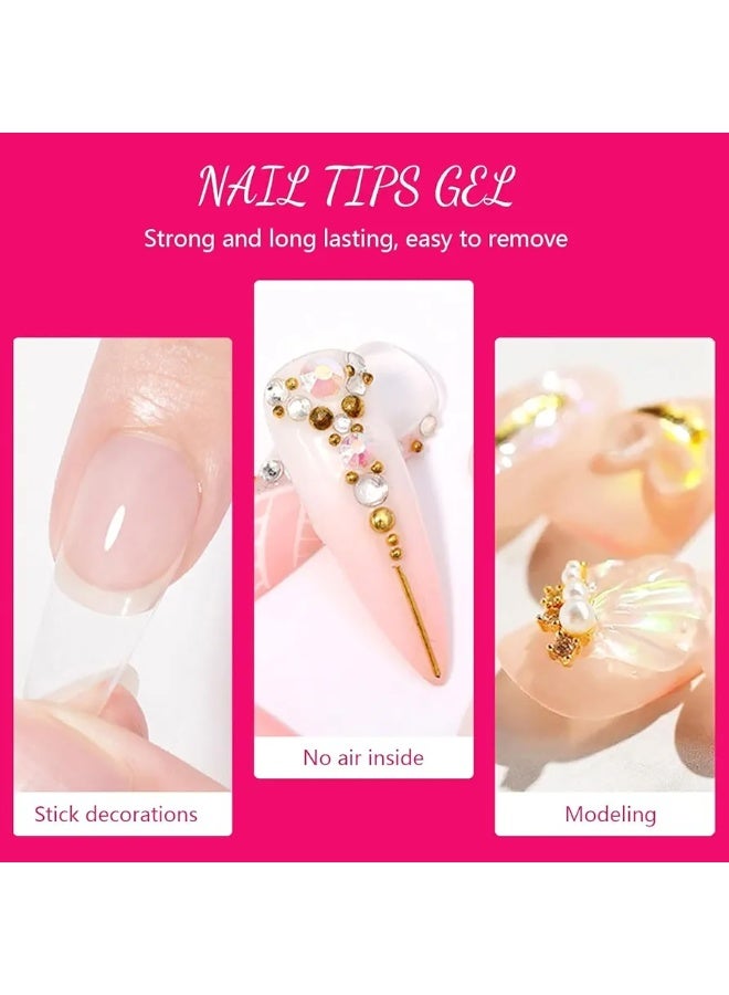 تشويس غراء أظافر جل عالي الجودة وفعال. يتميز بقوة التصاق عالية وجفاف سريع، عبوة15مل.عبوه 3 قطعة - Image 4